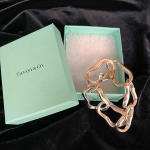 Tiffany & Co. Angela Cummings Sculptured Modernist large link bracelet
